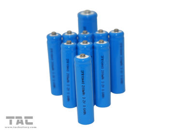 Blaue Batterie AA 14500 600mah PVCs 3.2V LiFePO4 für Solarlampe und LED