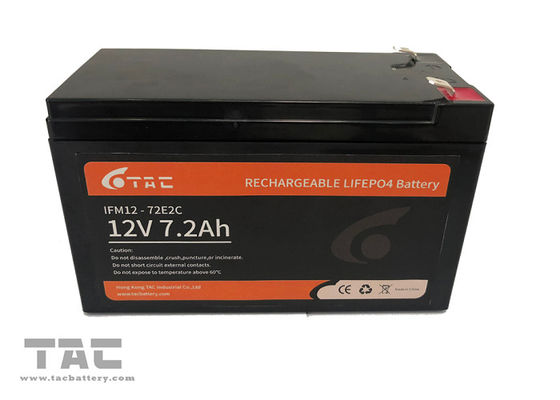 Batterie-Satz 7.2Ah 12V LifePO4 für Ersatz- und hellen Bleisäure-Solarersatz