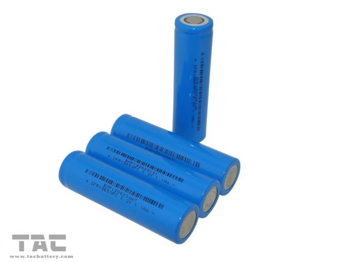 Batterie 1100mah der hohen Leistung LFP battery/18650 3.2V Lifepo4 für Elektroautos